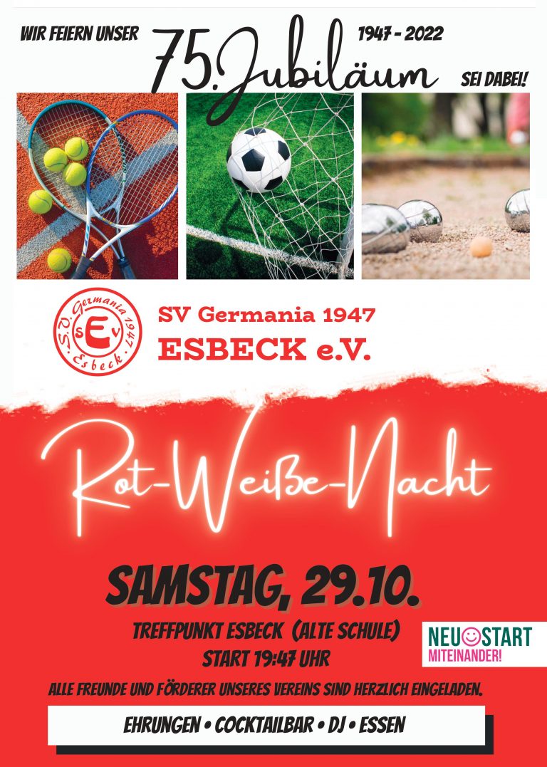 Read more about the article Rot-Weiße-Nacht am 29.10.2022