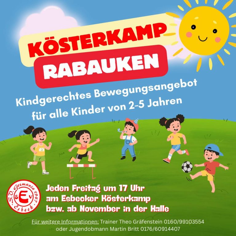 Read more about the article Kösterkamp Rabauken