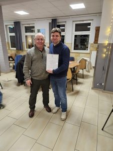 Read more about the article Silbernes Jugendleiterehrenzeichen für Martin Britt